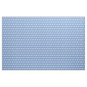 Tissu Silhouette de chien Pug bleu clair (Yard)