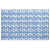 Tissu Silhouette de chien St Bernard bleu clair (Yard)