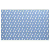 Tissu Silhouette de chien Weimaraner bleu clair (Fat Quarter)