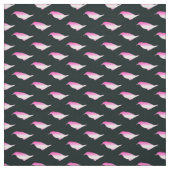 Tissu Silhouette de pingouin rose (Échantillon)