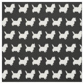 Tissu Silhouette Dog de Cairn Terrier (Échantillon)