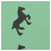 Tissu Silhouette du cheval (Fermer)