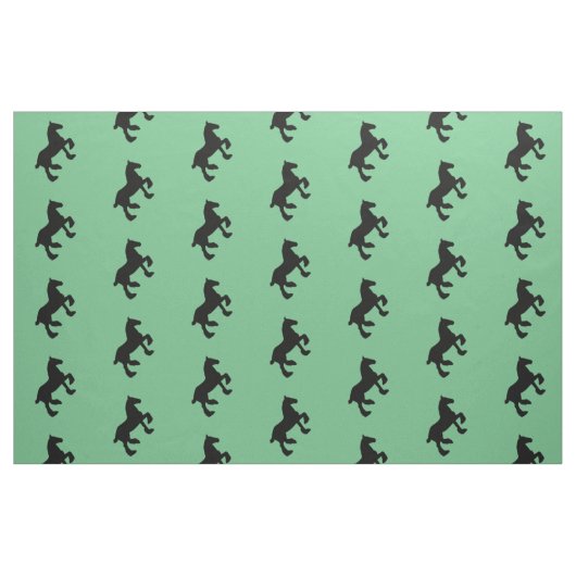 Tissu Silhouette du cheval (Fat Quarter)