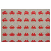 Tissu Silhouette du crabe rouge (Fat Quarter)