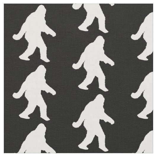Tissu Silhouette Sasquatch (Fermer)