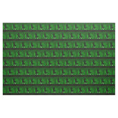 Tissu Silhouette vert Couple (Yard)