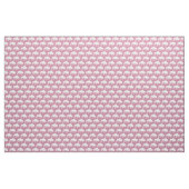 Tissu Silhouettes de bison de Buffalo rose (Yard)