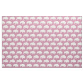 Tissu Silhouettes de bison de Buffalo rose (Fat Quarter)
