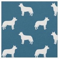Silhouettes de chiens de bétail australiens Heeler