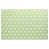 Tissu Silhouettes d'orignaux verts bébé (Fat Quarter)