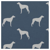 Tissu Silhouettes écossaises de chien de détergent (Fermer)