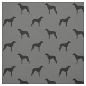 Tissu Silhouettes écossaises de chien de détergent (Échantillon)