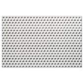 Tissu Silhouettes occidentales noires de sautillement de (Yard)