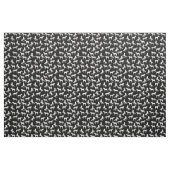 Tissu Silhouettes Unicorne noir et blanc (Fat Quarter)