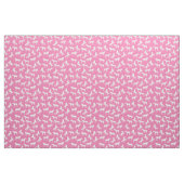 Tissu Silhouettes Unicorne rose et blanc (Yard)