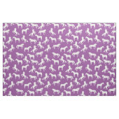 Tissu Silhouettes Unicorne violet (Fat Quarter)