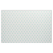 Tissu Silver & Turquoise Design chic & moderne feuille (Yard)