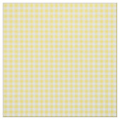 Tissu Simple Basic Sunny Yellow En vichy (Échantillon)
