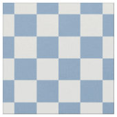 Tissu Simple Chambray Bleu Gingham Vérification Quilting (Fermer)