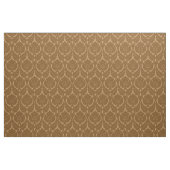 Tissu Simple Damas Renaissance, Caramel Brûlé (Yard)