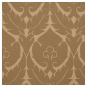 Tissu Simple Damas Renaissance, Caramel Brûlé (Échantillon)