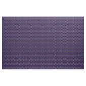 Tissu Simple Elegant Honeycomb Motif Abstrait Navy (Yard)
