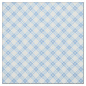 Tissu Simple Plaid Unisex Motif Bleu clair subtil (Échantillon)