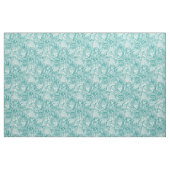 Tissu simplement animaux de la jungle africaine sarcelle (Yard)