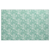 Tissu simplement animaux de la jungle africaine vert éme (Yard)