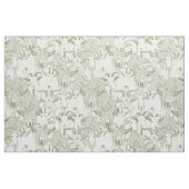 Tissu simplement chèvre thym vert quart perle (Fat Quarter)