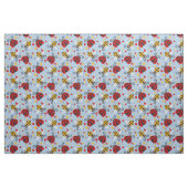 Tissu Simples ladybugs graphiques et abeilles aiment les (Fat Quarter)