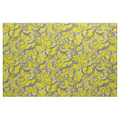 Tissu singe chartreuse (Yard)