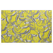 Tissu singe chartreuse (Fat Quarter)