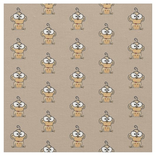 Tissu Singe de bébé (Fermer)