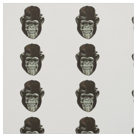 Tissu Singe de hippie (Échantillon)