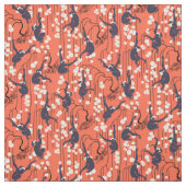 Tissu Singes Art Déco (couleurs originales) (Échantillon)