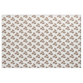Tissu Singes de sourire (Fat Quarter)