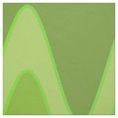 Tissu Sinus Waves green + vos idées (Échantillon)