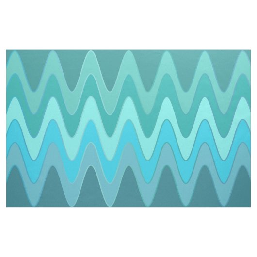 Tissu Sinus Waves océan + vos idées (Yard)