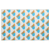 Tissu sirène à queue bleue (Fat Quarter)