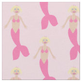 Tissu Sirène D'Imaginaire Rose (Fermer)