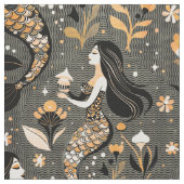 Tissu Sirènes d'or (Fermer)