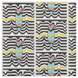 Tissu skateboard des années 70