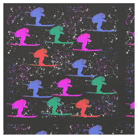 Tissu Skiers (Fermer)