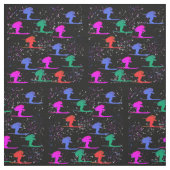 Tissu Skiers (Échantillon)
