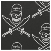 Tissu Skull and swords (Détail)