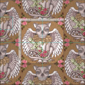 Tissu Skull Gargoyle (Carreau)