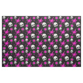 Tissu Skully (roses indien) (Fat Quarter)