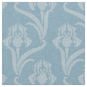 Tissu Sky Blue Art Nouveau Iris (Fermer)