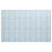 Tissu Sky Blue Floral Damask (Fat Quarter)